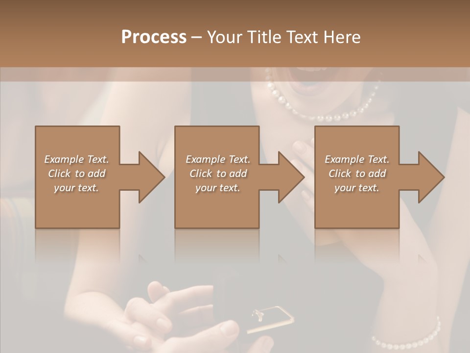 Happy Dessert Hand PowerPoint Template