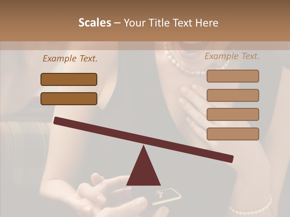 Happy Dessert Hand PowerPoint Template