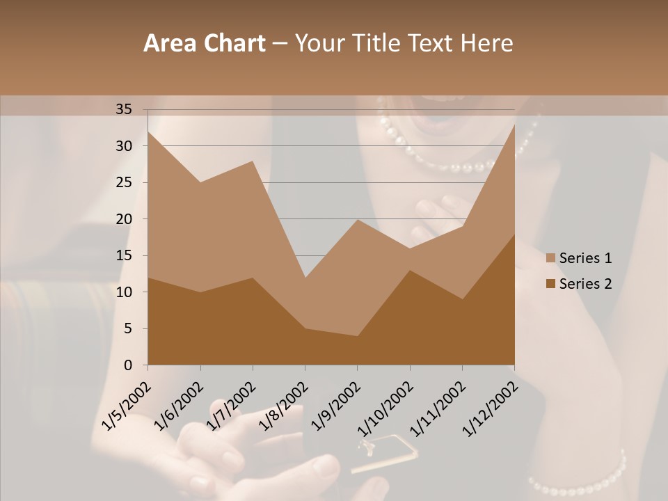 Happy Dessert Hand PowerPoint Template
