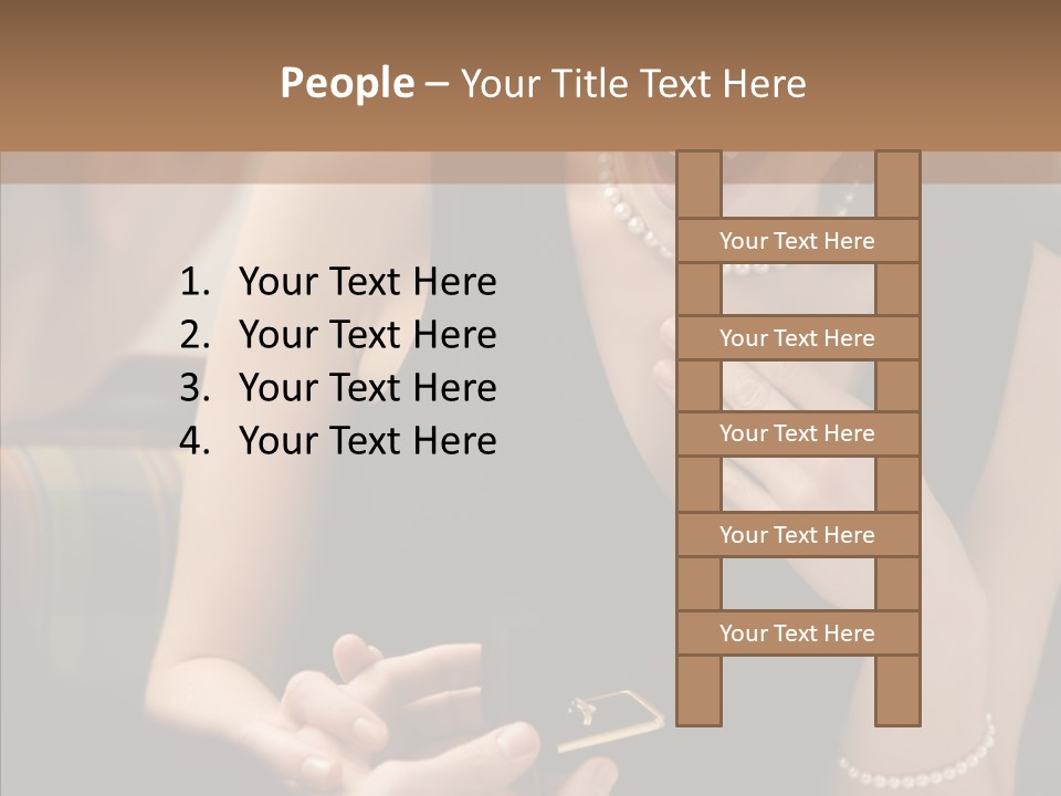 Happy Dessert Hand PowerPoint Template