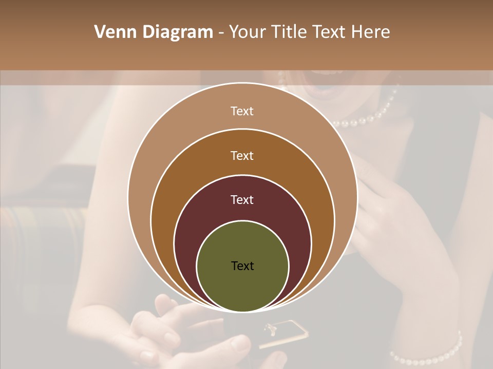 Happy Dessert Hand PowerPoint Template