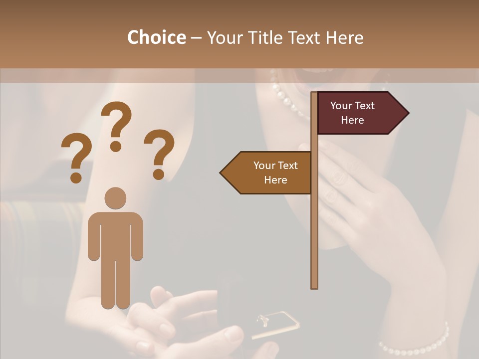 Happy Dessert Hand PowerPoint Template