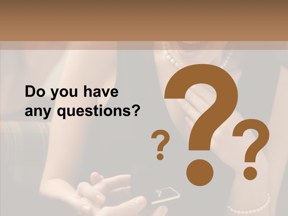 Happy Dessert Hand PowerPoint Template