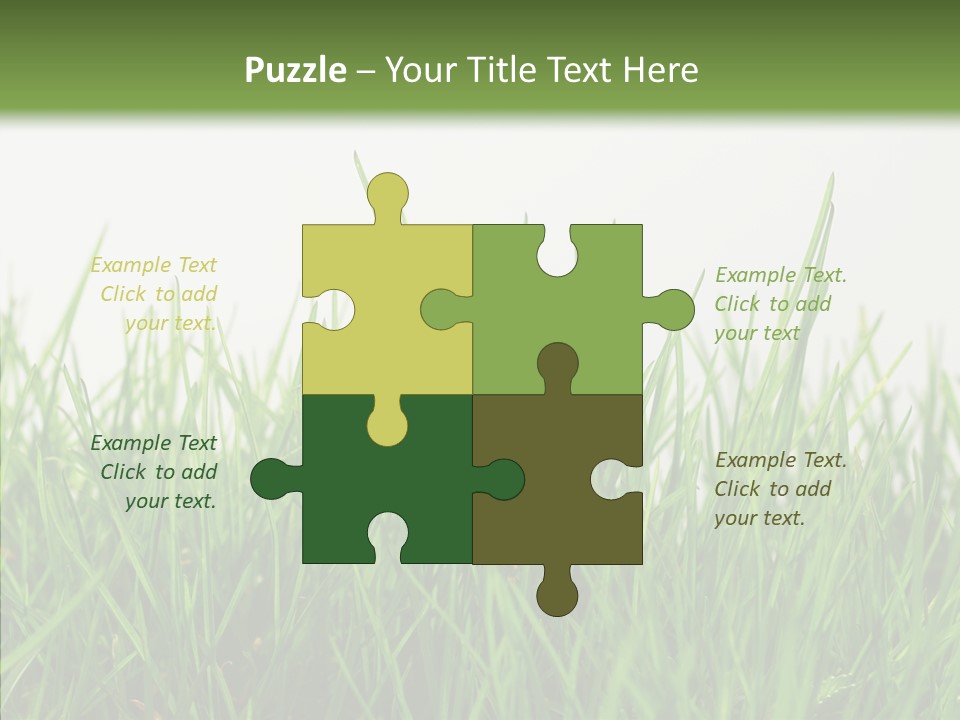 Harmony Plant Field PowerPoint Template