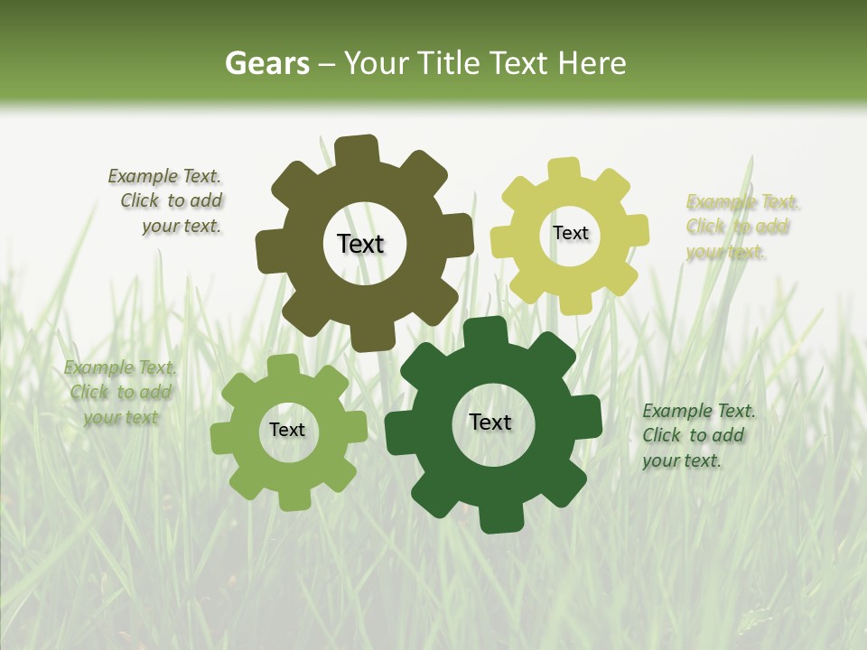Harmony Plant Field PowerPoint Template