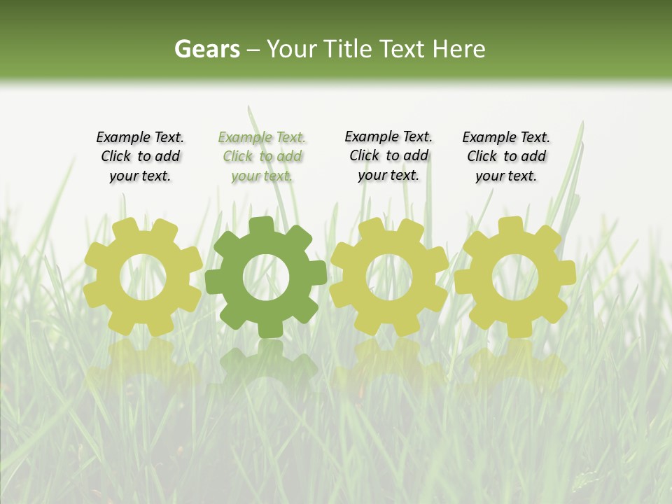 Harmony Plant Field PowerPoint Template