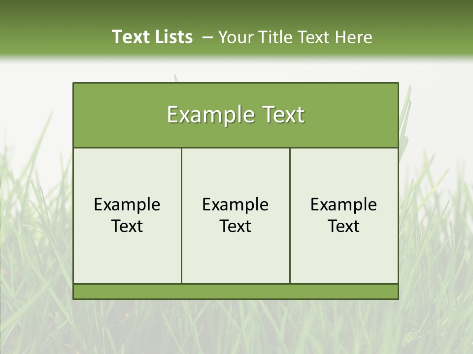 Harmony Plant Field PowerPoint Template