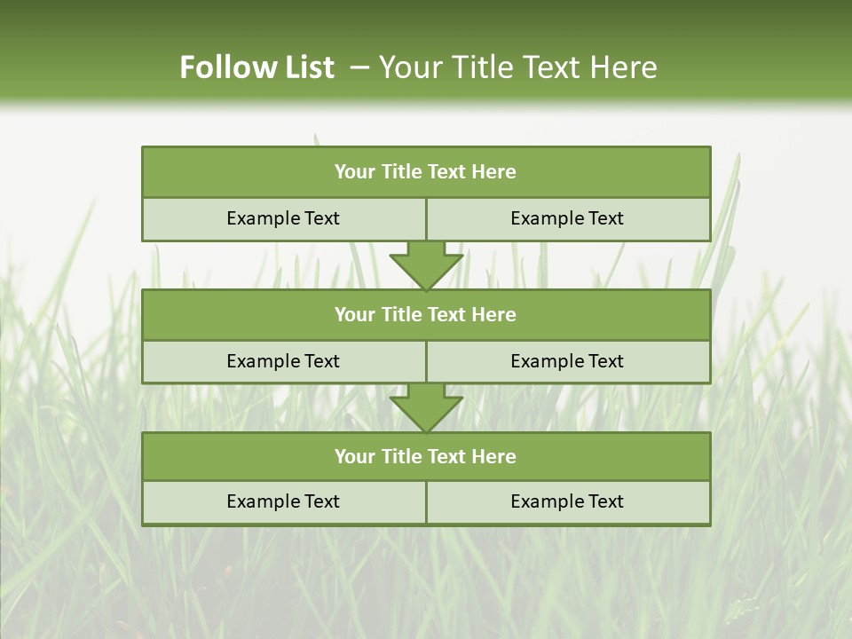 Harmony Plant Field PowerPoint Template