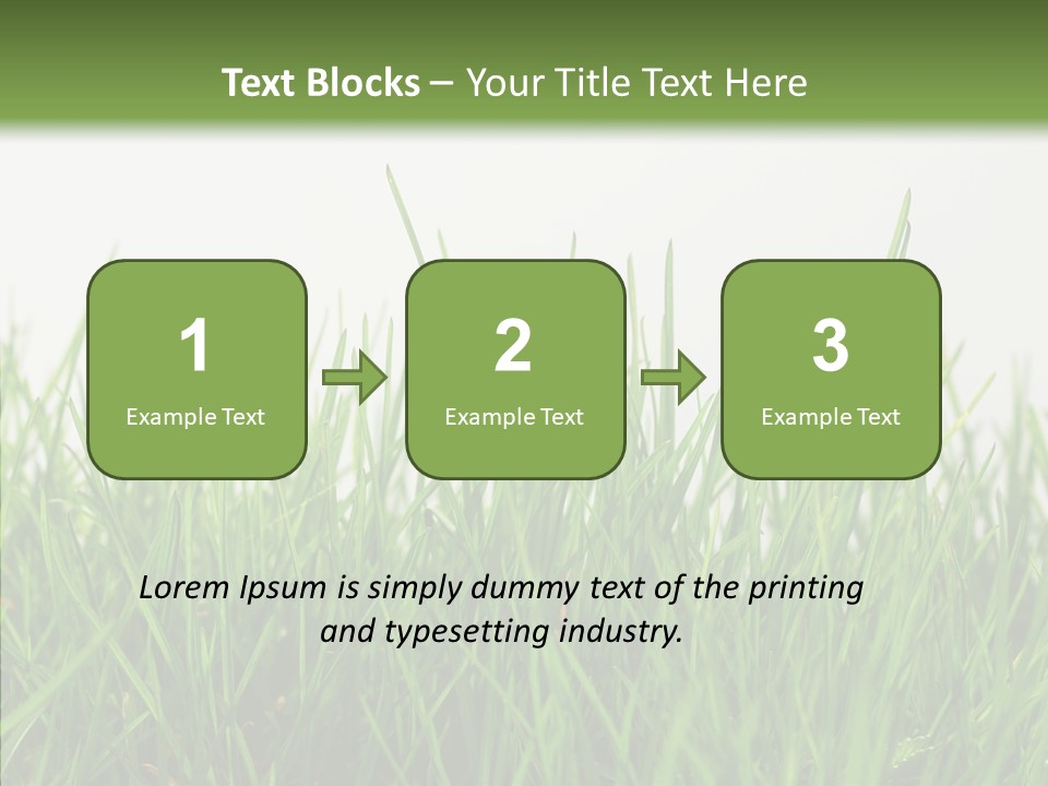 Harmony Plant Field PowerPoint Template