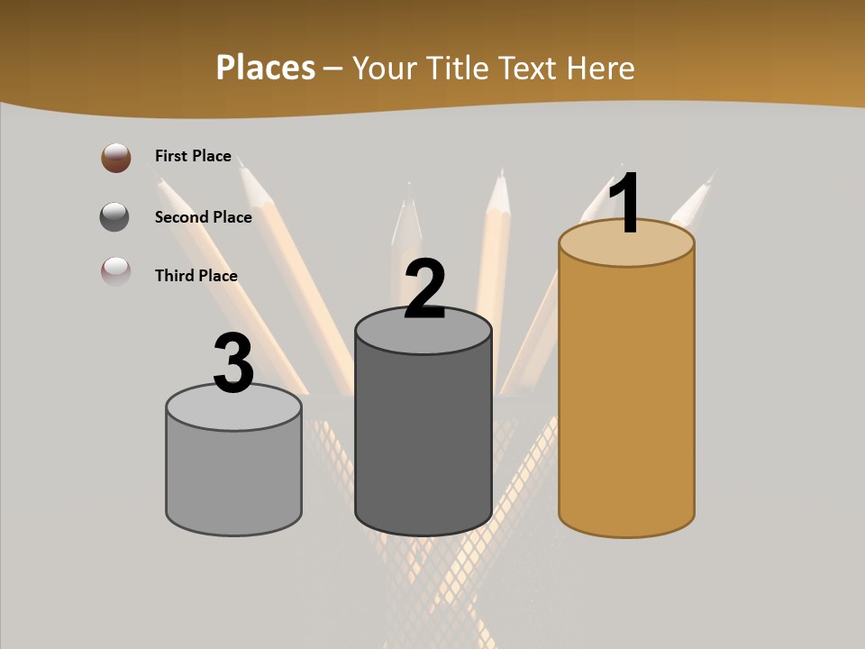 Pencil Studio Life PowerPoint Template