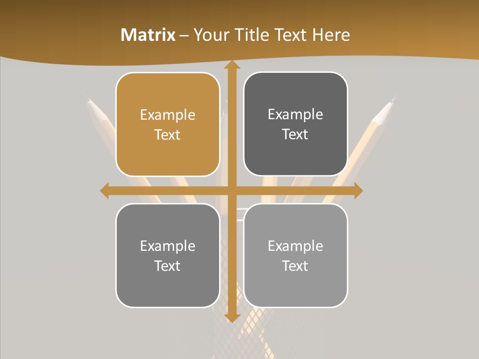 Pencil Studio Life PowerPoint Template