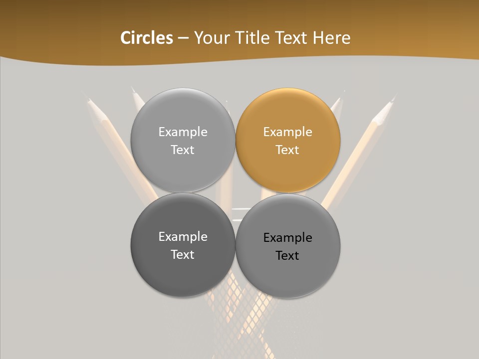 Pencil Studio Life PowerPoint Template