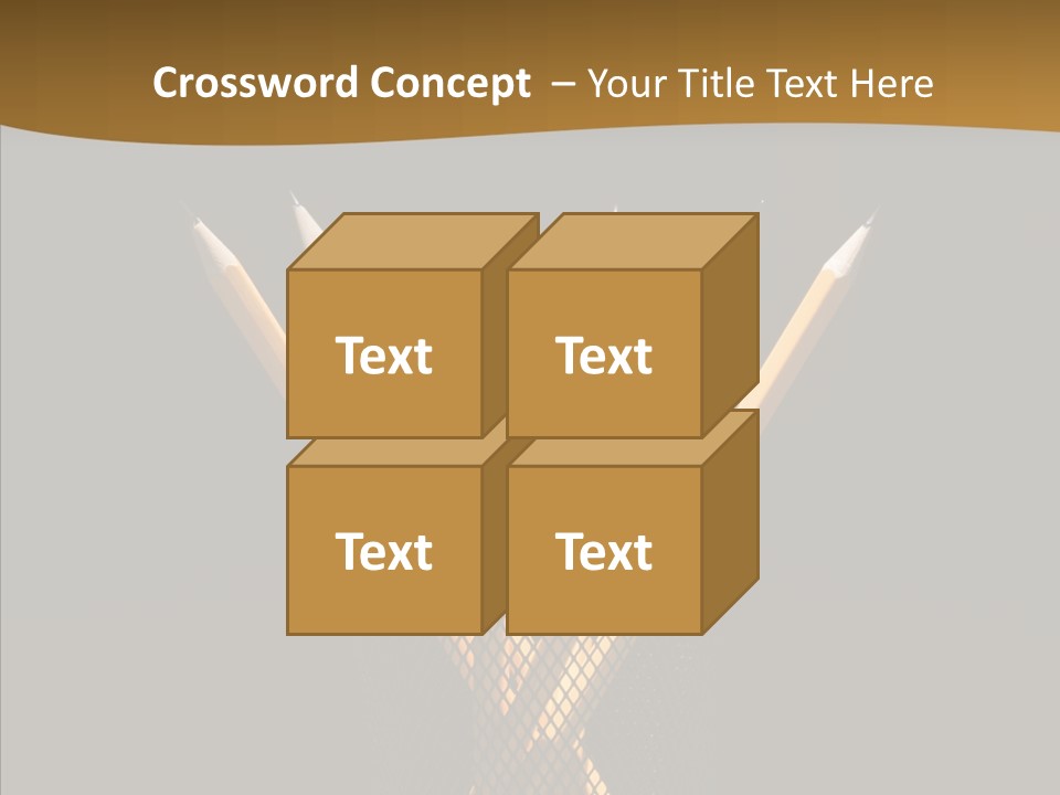 Pencil Studio Life PowerPoint Template