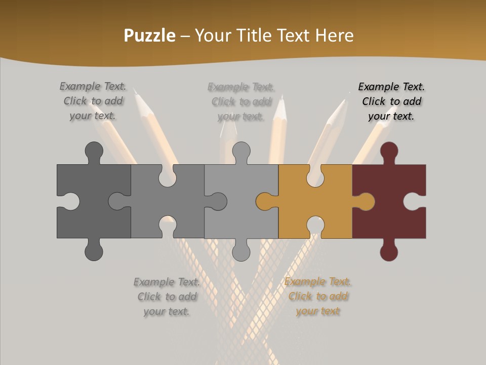 Pencil Studio Life PowerPoint Template