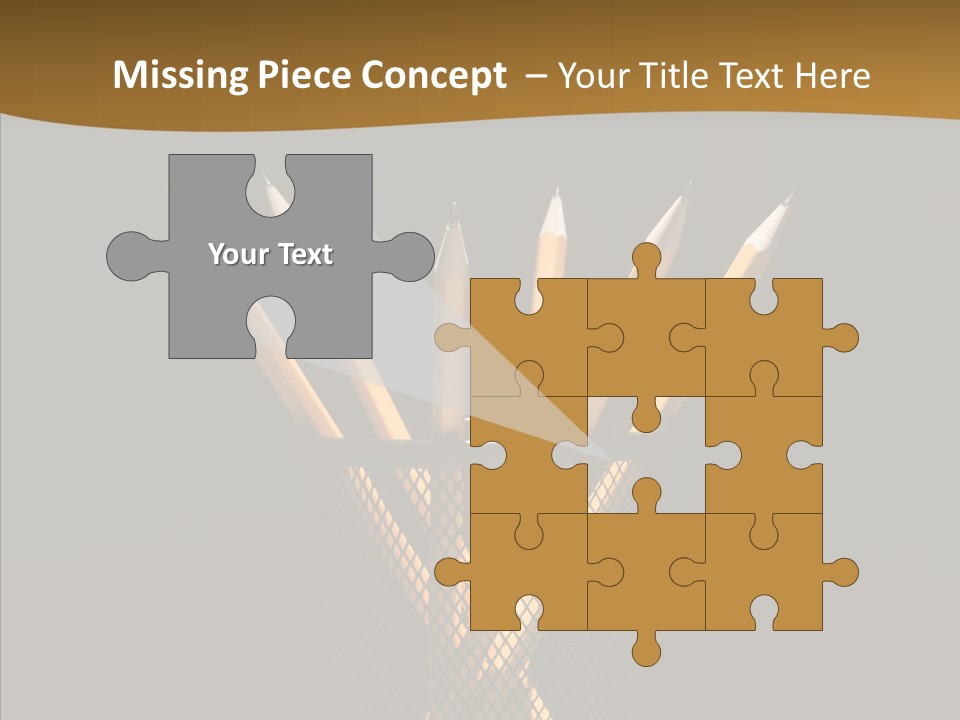 Pencil Studio Life PowerPoint Template