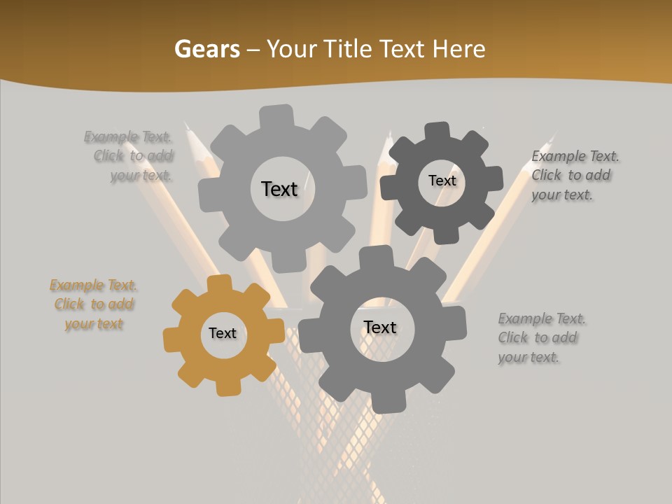 Pencil Studio Life PowerPoint Template