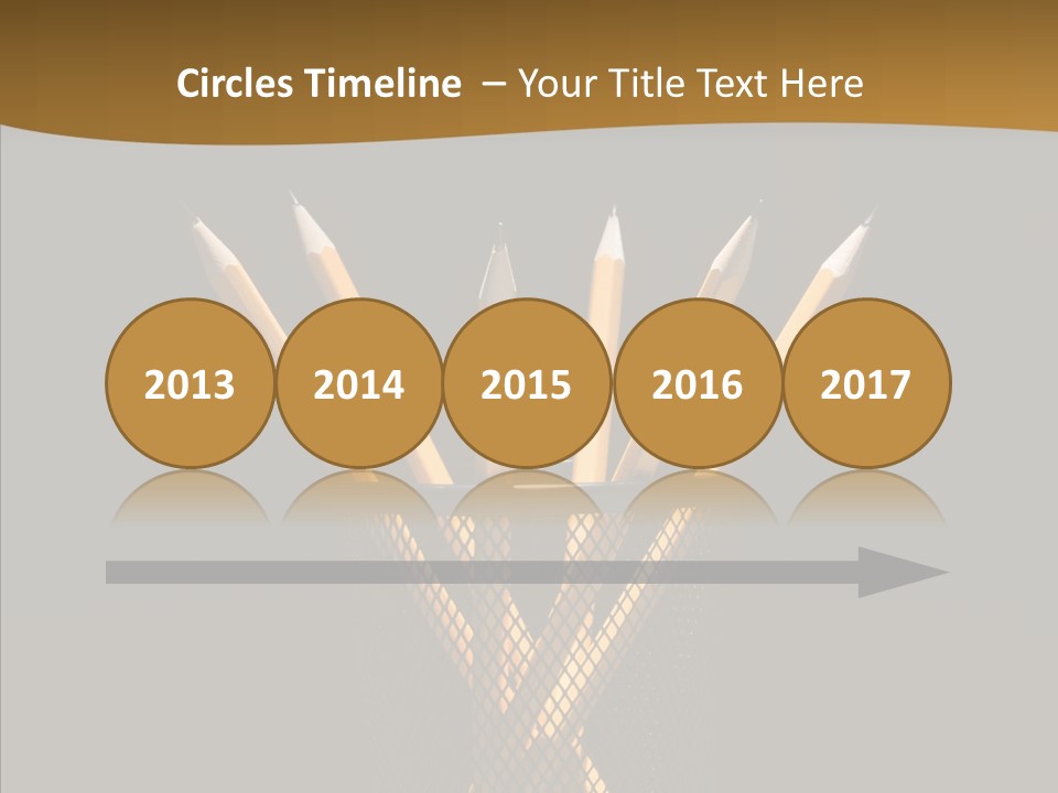 Pencil Studio Life PowerPoint Template