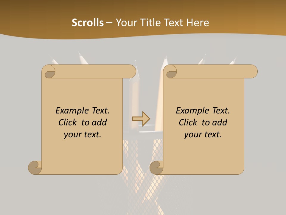 Pencil Studio Life PowerPoint Template