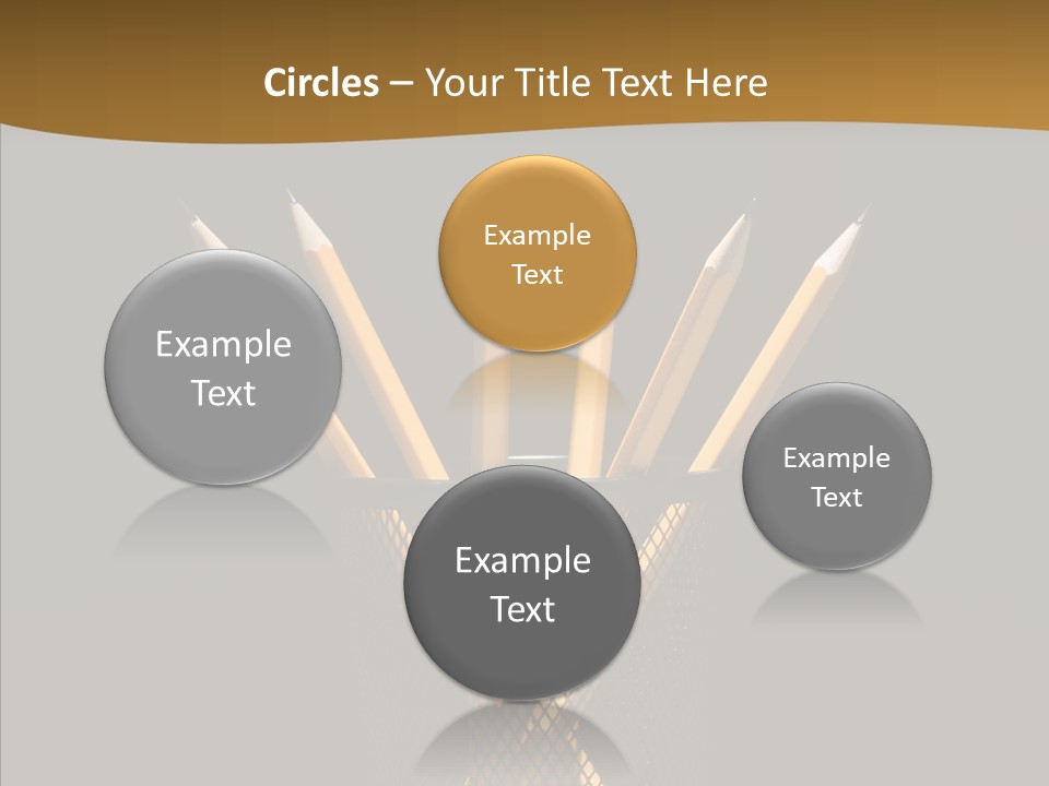 Pencil Studio Life PowerPoint Template