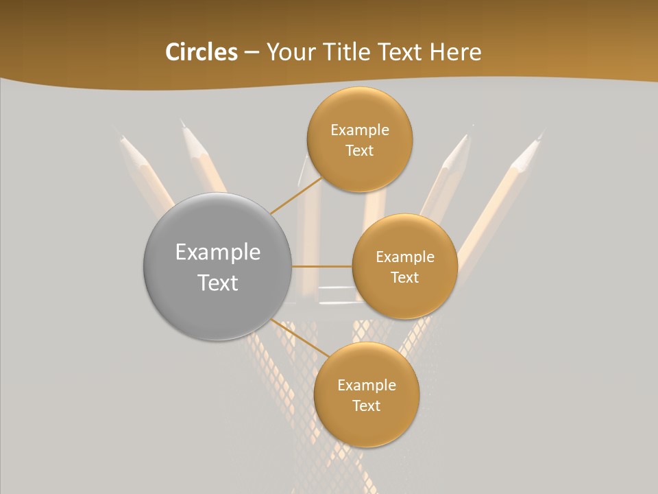 Pencil Studio Life PowerPoint Template