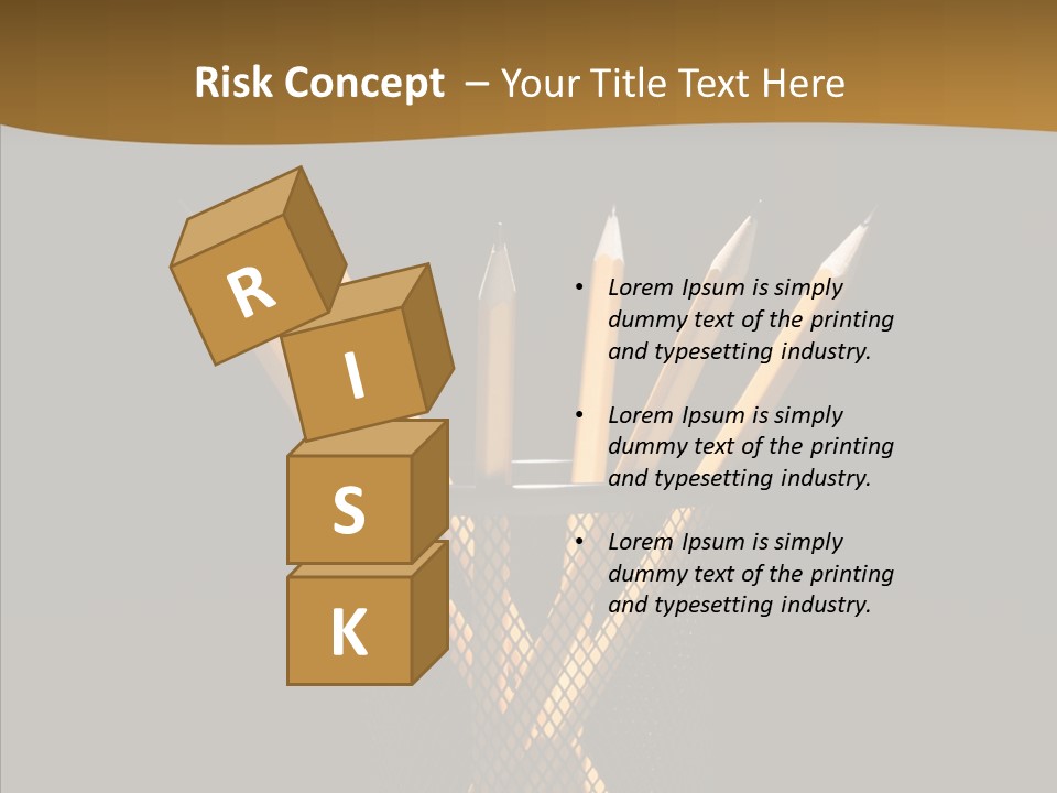 Pencil Studio Life PowerPoint Template