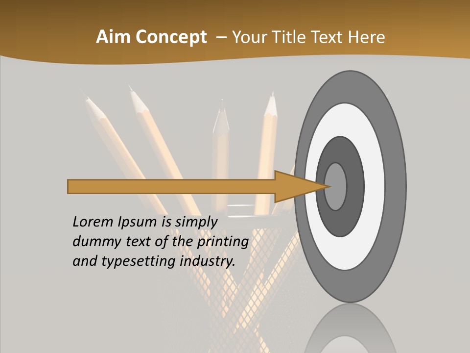 Pencil Studio Life PowerPoint Template