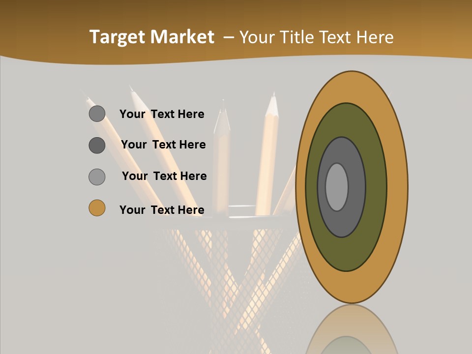 Pencil Studio Life PowerPoint Template