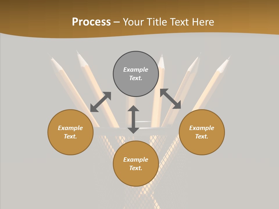 Pencil Studio Life PowerPoint Template
