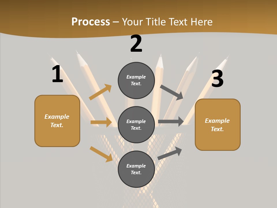 Pencil Studio Life PowerPoint Template