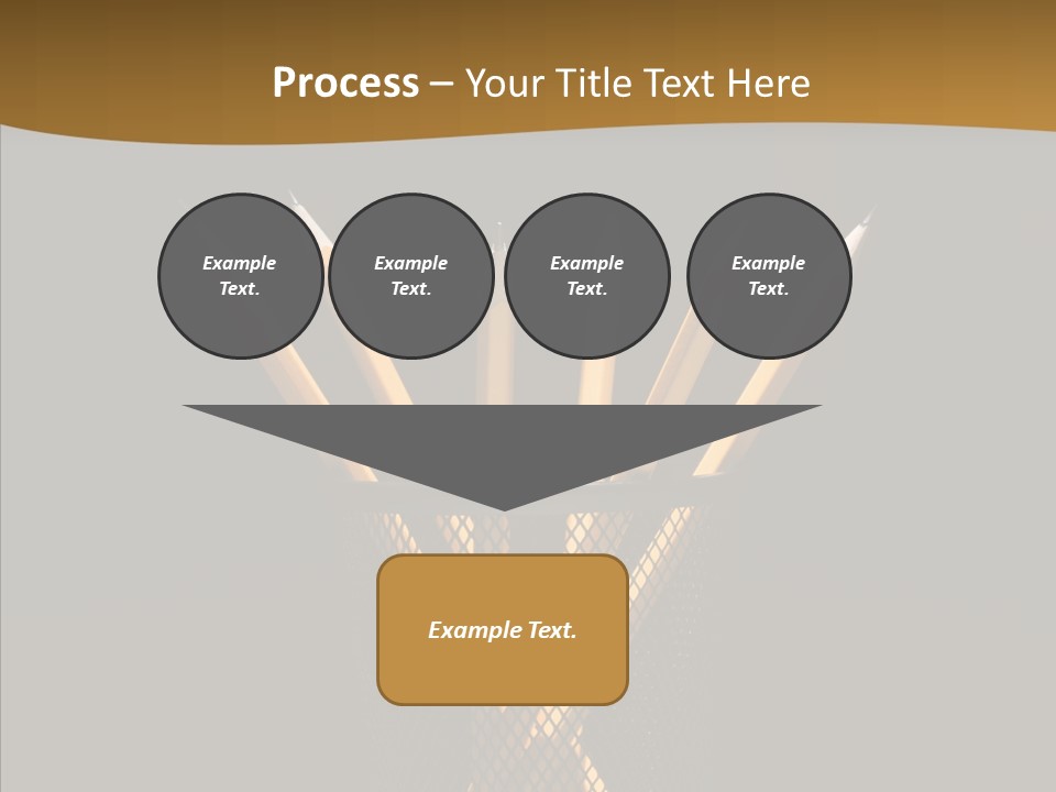 Pencil Studio Life PowerPoint Template