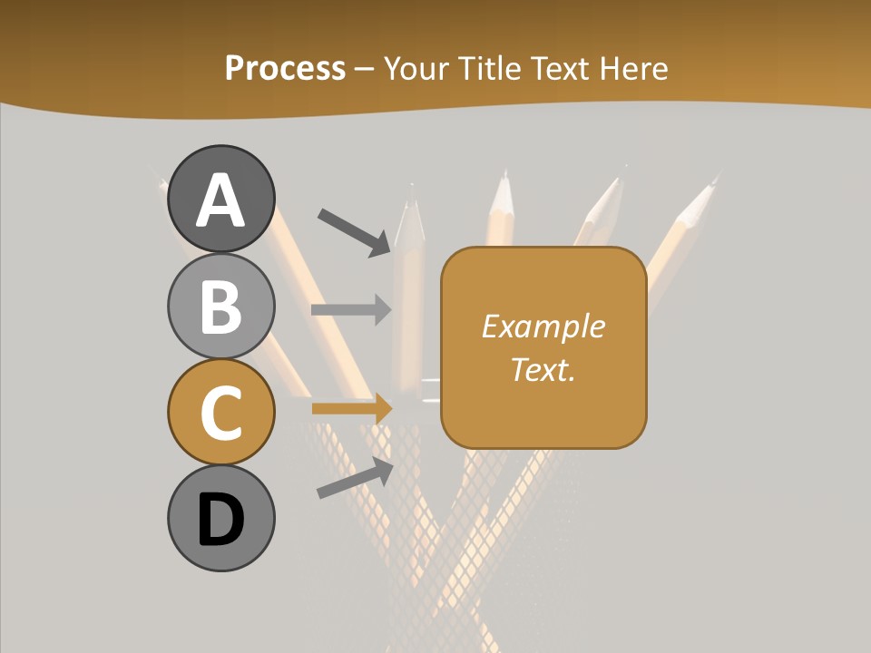 Pencil Studio Life PowerPoint Template