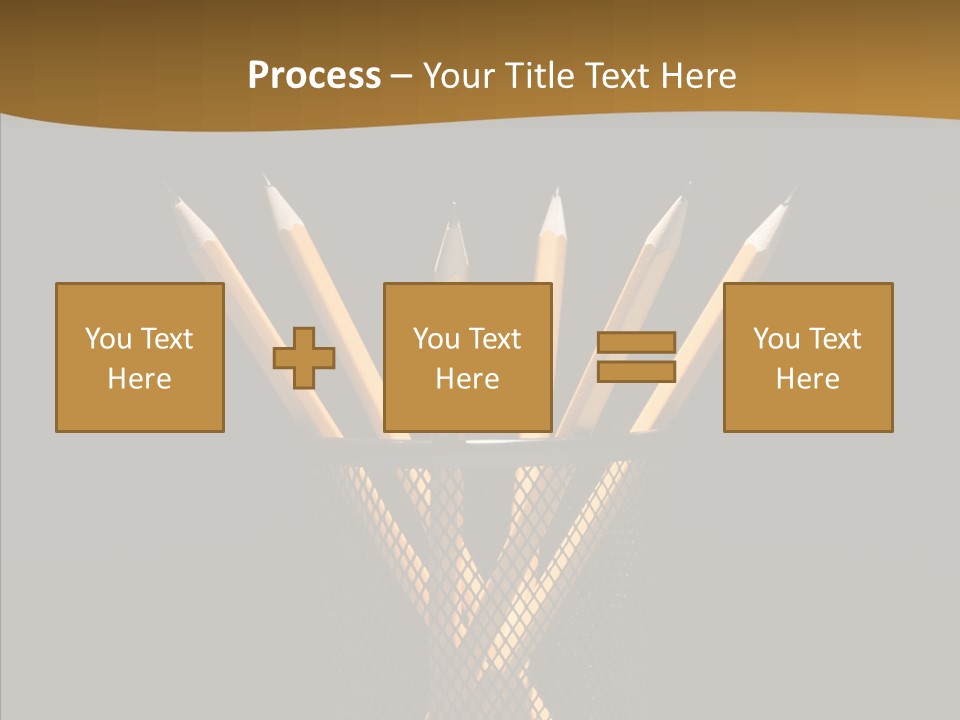 Pencil Studio Life PowerPoint Template