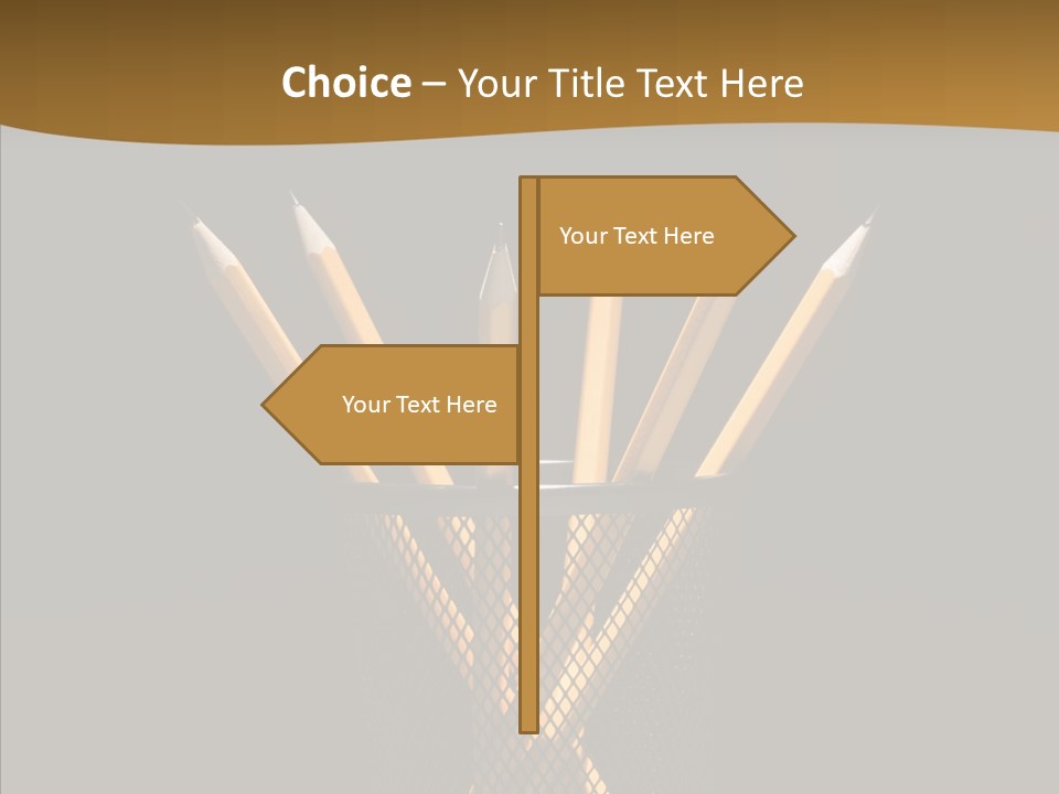 Pencil Studio Life PowerPoint Template