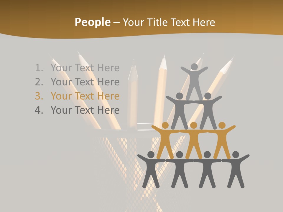 Pencil Studio Life PowerPoint Template