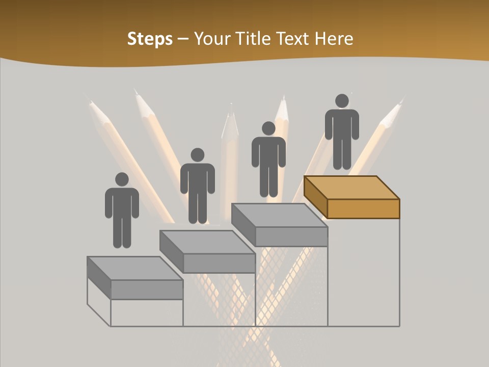 Pencil Studio Life PowerPoint Template