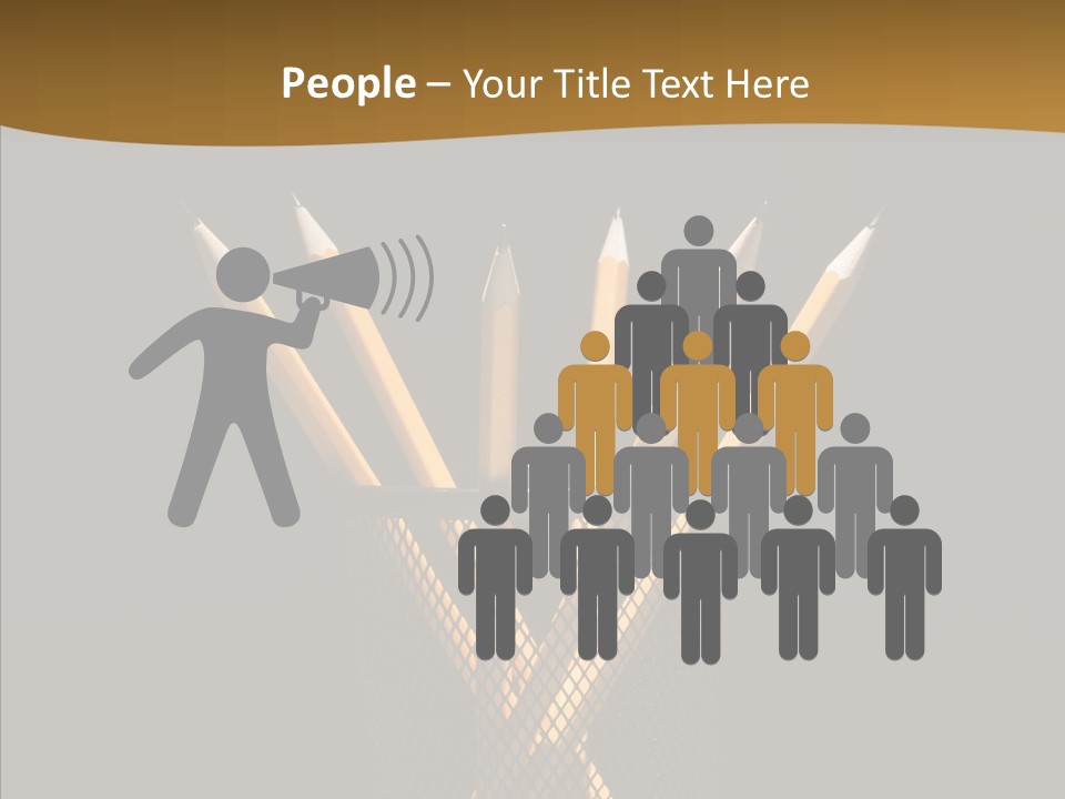 Pencil Studio Life PowerPoint Template