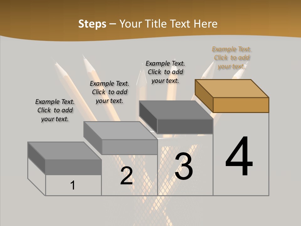 Pencil Studio Life PowerPoint Template