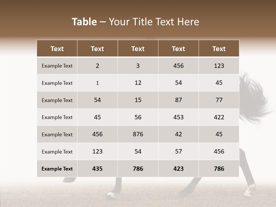 Collection Sorrel Woman PowerPoint Template