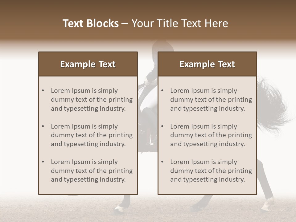 Collection Sorrel Woman PowerPoint Template