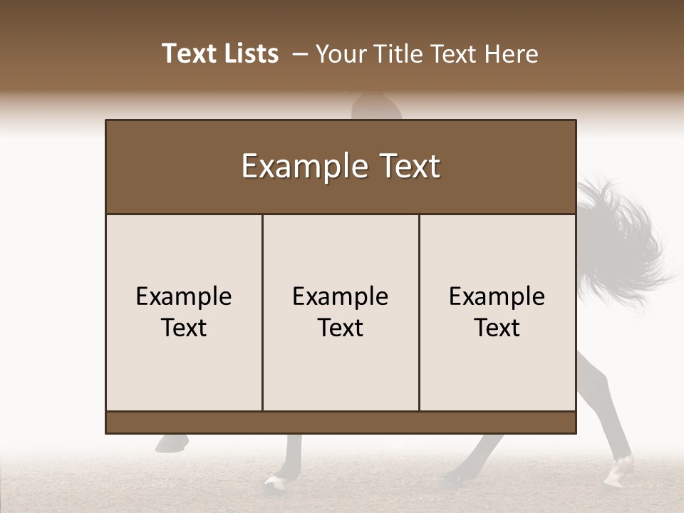 Collection Sorrel Woman PowerPoint Template
