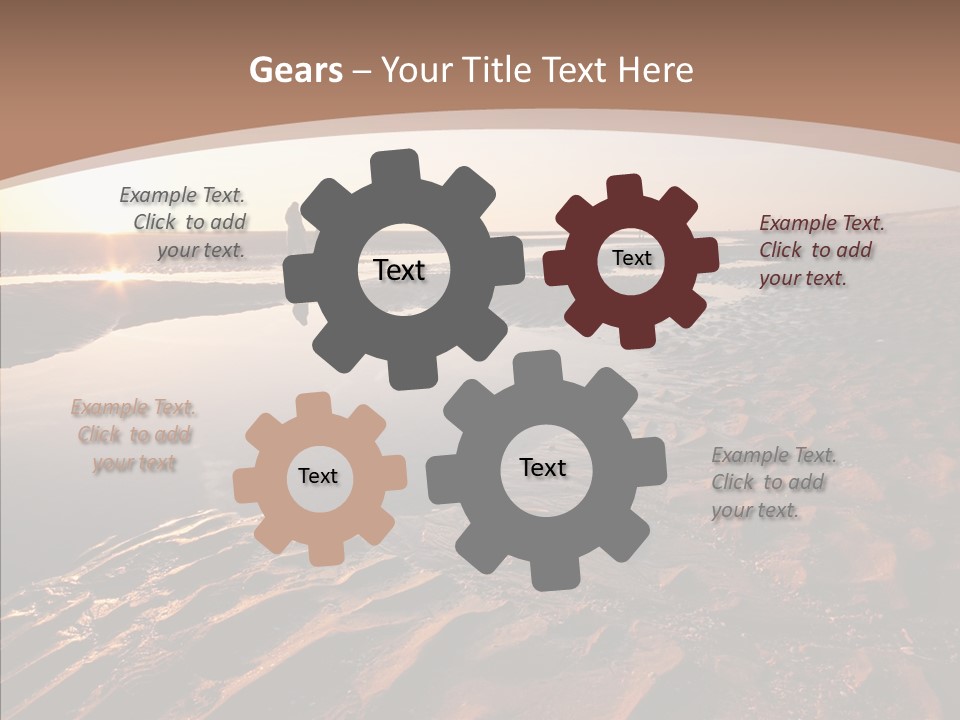 Adult Asian Typewriter PowerPoint Template
