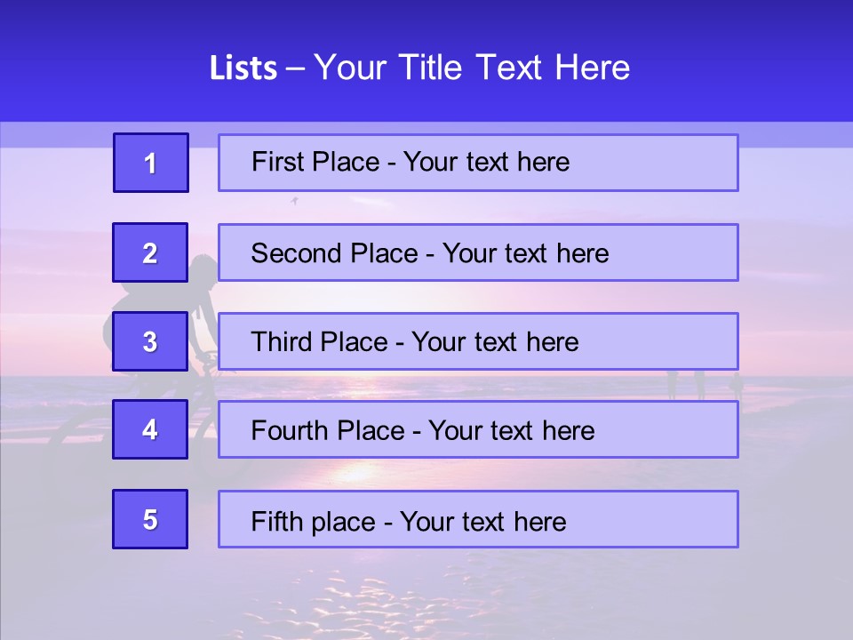 Tourist Off Landscape PowerPoint Template