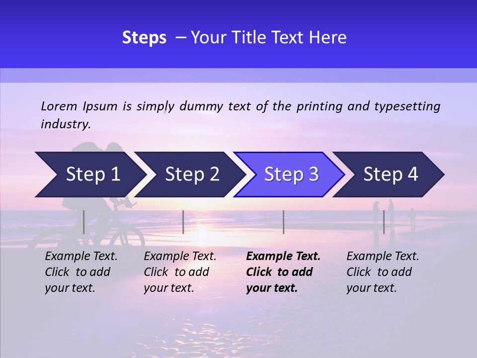 Tourist Off Landscape PowerPoint Template