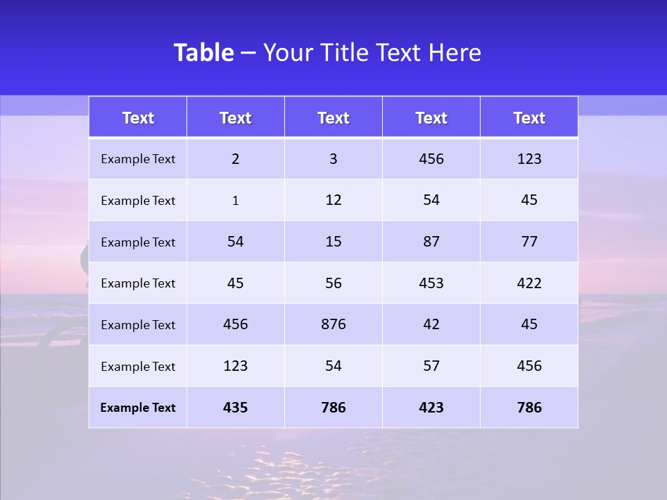 Tourist Off Landscape PowerPoint Template