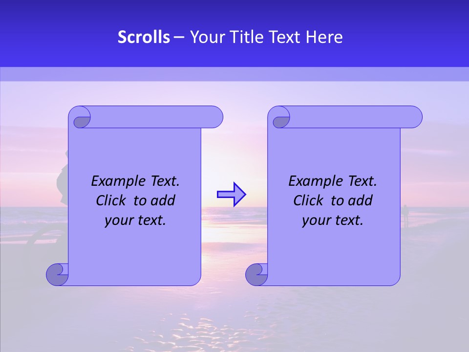 Tourist Off Landscape PowerPoint Template