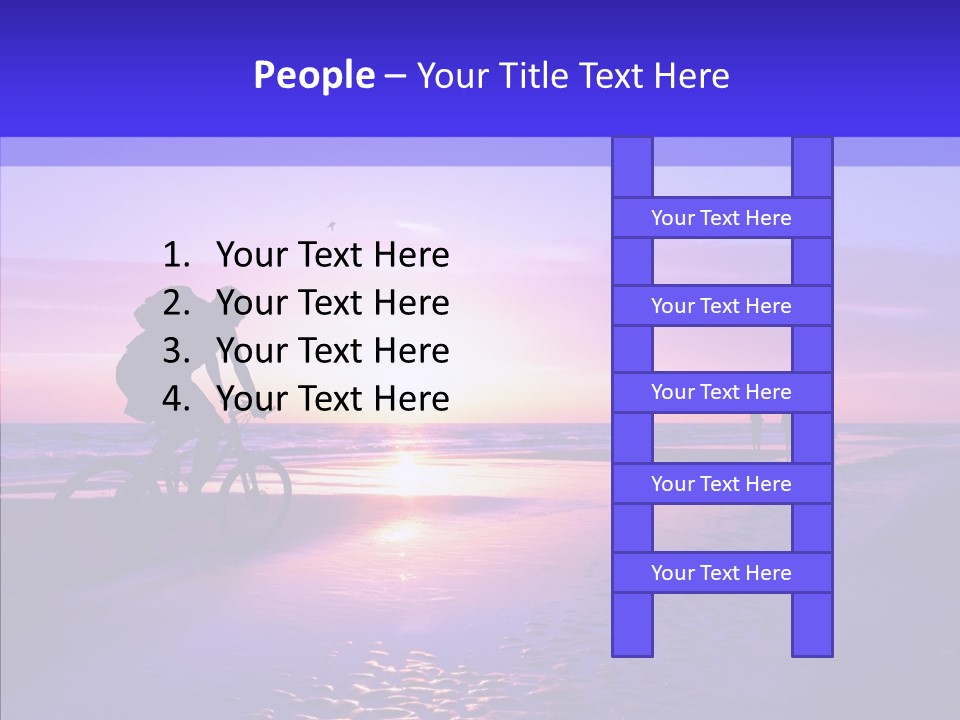 Tourist Off Landscape PowerPoint Template