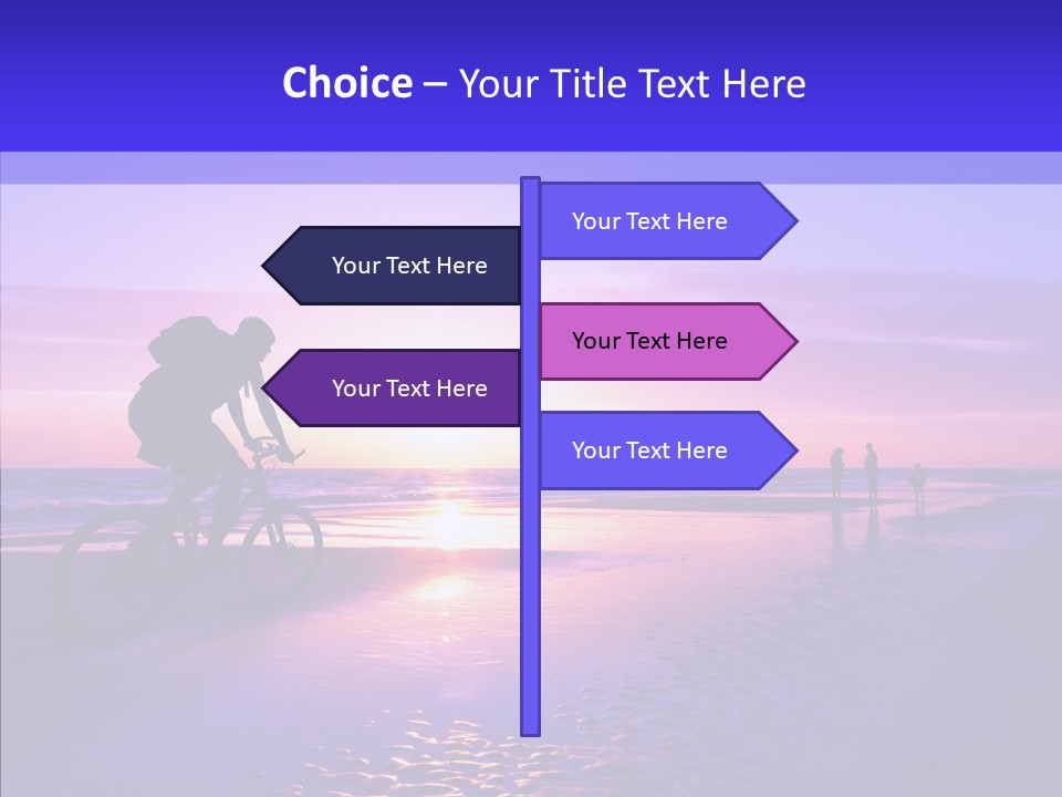 Tourist Off Landscape PowerPoint Template