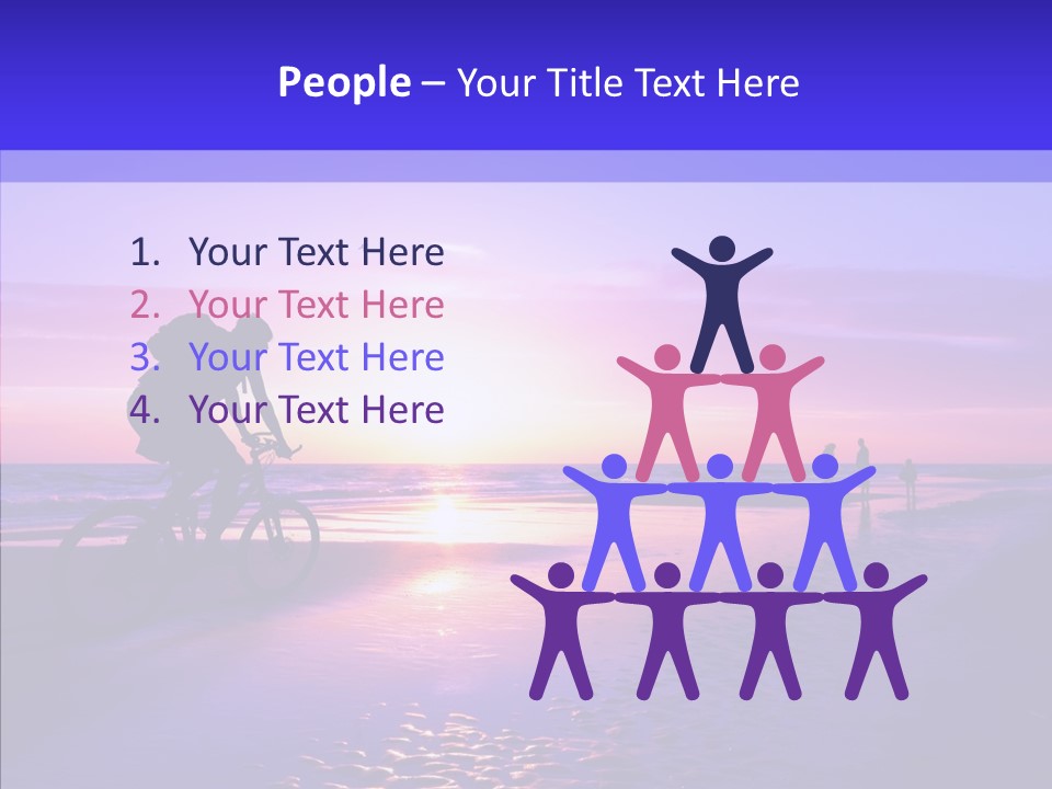 Tourist Off Landscape PowerPoint Template