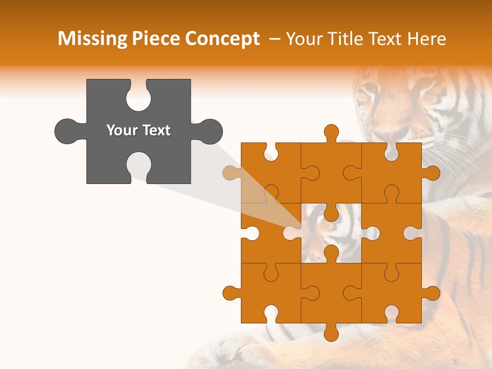 Teeth Hunter Siberian PowerPoint Template