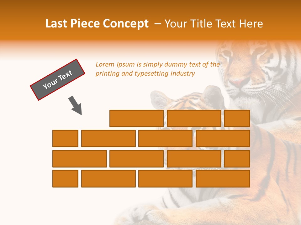 Teeth Hunter Siberian PowerPoint Template